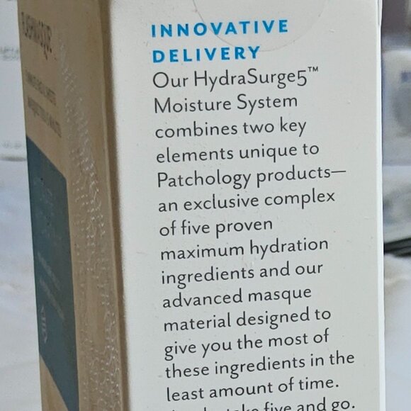 Patchology Flashmasque 5 minute facial sheets - 4 pack box - Picture 5 of 5